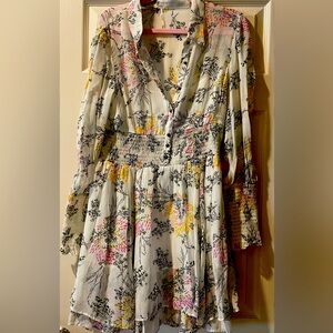 Free People Size Large Mini Dress